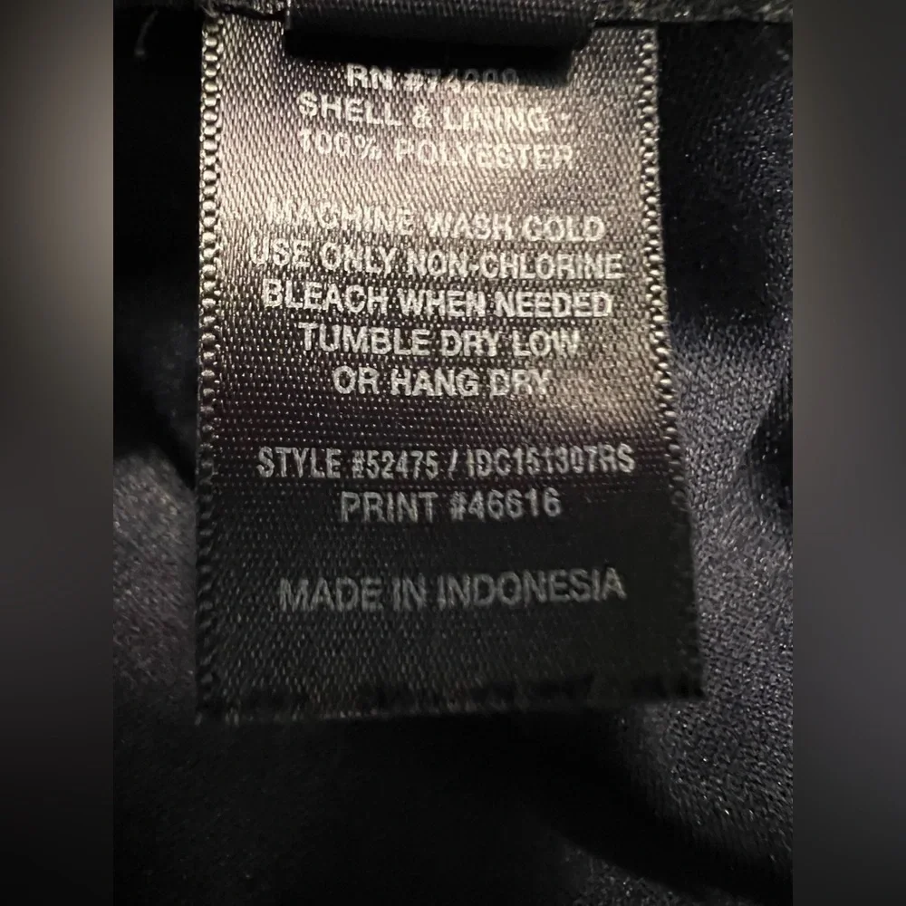 Enfocus Studio Maxi Sundress Women’s Size 14P Blue/Green - Picture 6 of 7